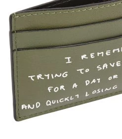 LOEWE Leather Card Holder AVOCADO GREEN Cardholders 9 LOEWE Leather Card Holder AVOCADO GREEN Cardholders -LOEWE Sales loewe leather card holder 17581373 37439529 1000