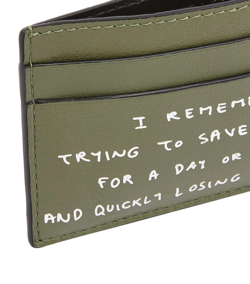 LOEWE Leather Card Holder AVOCADO GREEN Cardholders 6 LOEWE Leather Card Holder AVOCADO GREEN Cardholders - Image 4