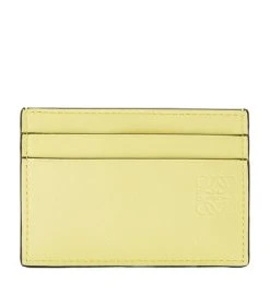 LOEWE Leather Card Holder LIGHT YELLOW Cardholders