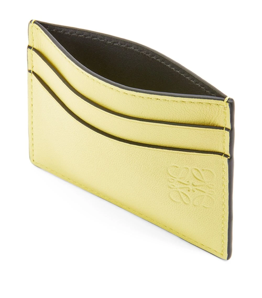 LOEWE Leather Card Holder LIGHT YELLOW Cardholders 4 LOEWE Leather Card Holder LIGHT YELLOW Cardholders - Image 2
