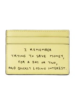 LOEWE Leather Card Holder LIGHT YELLOW Cardholders 8 LOEWE Leather Card Holder LIGHT YELLOW Cardholders -LOEWE Sales loewe leather card holder 17583109 37441381 1000