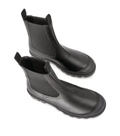 LOEWE Leather Chelsea Boots BLACK 8 LOEWE Leather Chelsea Boots BLACK -LOEWE Sales loewe leather chelsea boots 16906401 33533070 1000