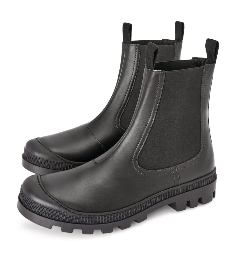 LOEWE Leather Chelsea Boots BLACK 4 LOEWE Leather Chelsea Boots BLACK - Image 2
