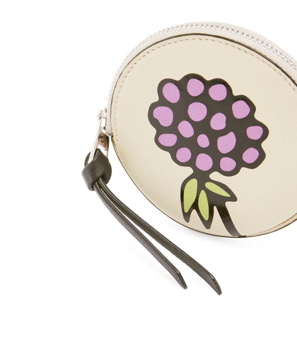 LOEWE Leather Herbarium Cookie Charm Purse Light Oat Purses 6 LOEWE Leather Herbarium Cookie Charm Purse Light Oat Purses - Image 4