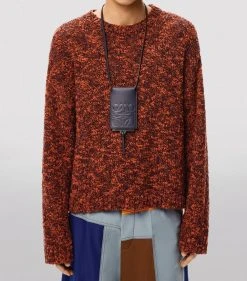 LOEWE Leather Neck Card Holder MIDNIGHT BLUE Cardholders 8 LOEWE Leather Neck Card Holder MIDNIGHT BLUE Cardholders -LOEWE Sales loewe leather neck card holder 16906333 33534342 1000