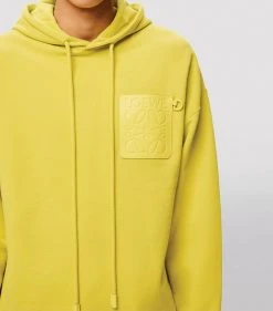 LOEWE Leather-Patch Anagram Hoodie YELLOW CORN Hoodies 11 LOEWE Leather-Patch Anagram Hoodie YELLOW CORN Hoodies -LOEWE Sales loewe leather patch anagram hoodie 16932341 33635553 1000