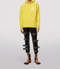 LOEWE Leather-Patch Anagram Hoodie YELLOW CORN Hoodies 8 LOEWE Leather-Patch Anagram Hoodie YELLOW CORN Hoodies -LOEWE Sales loewe leather patch anagram hoodie 16932341 33637019 1000