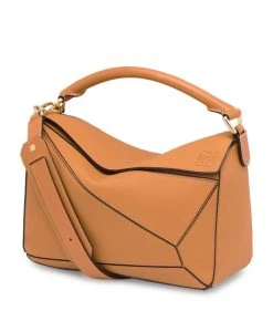 LOEWE Sales 71 LOEWE Leather Puzzle Bag 3649 Crossbody Bags