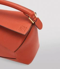 LOEWE Leather Puzzle Bag RED ORANGE Shoulder Bags 12 LOEWE Leather Puzzle Bag RED ORANGE Shoulder Bags -LOEWE Sales loewe leather puzzle bag 17052836 34066554 1000
