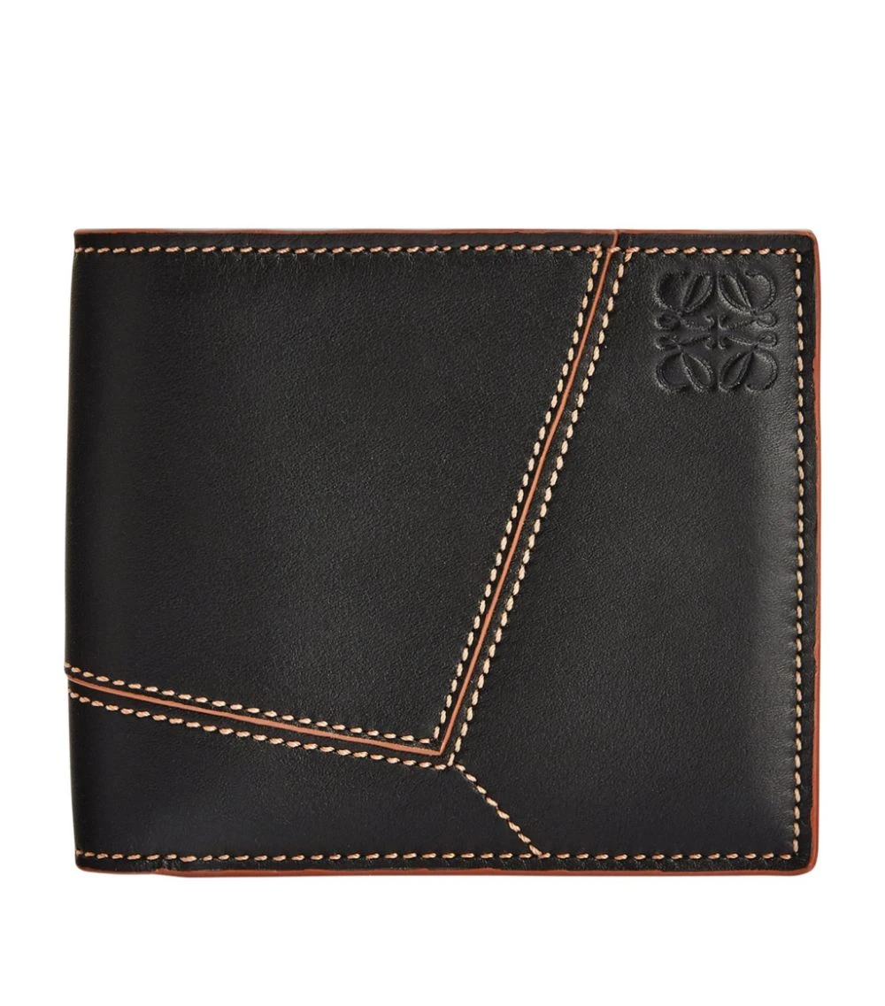LOEWE Leather Puzzle Bifold Wallet BLACK Wallets 2 LOEWE Leather Puzzle Bifold Wallet BLACK Wallets