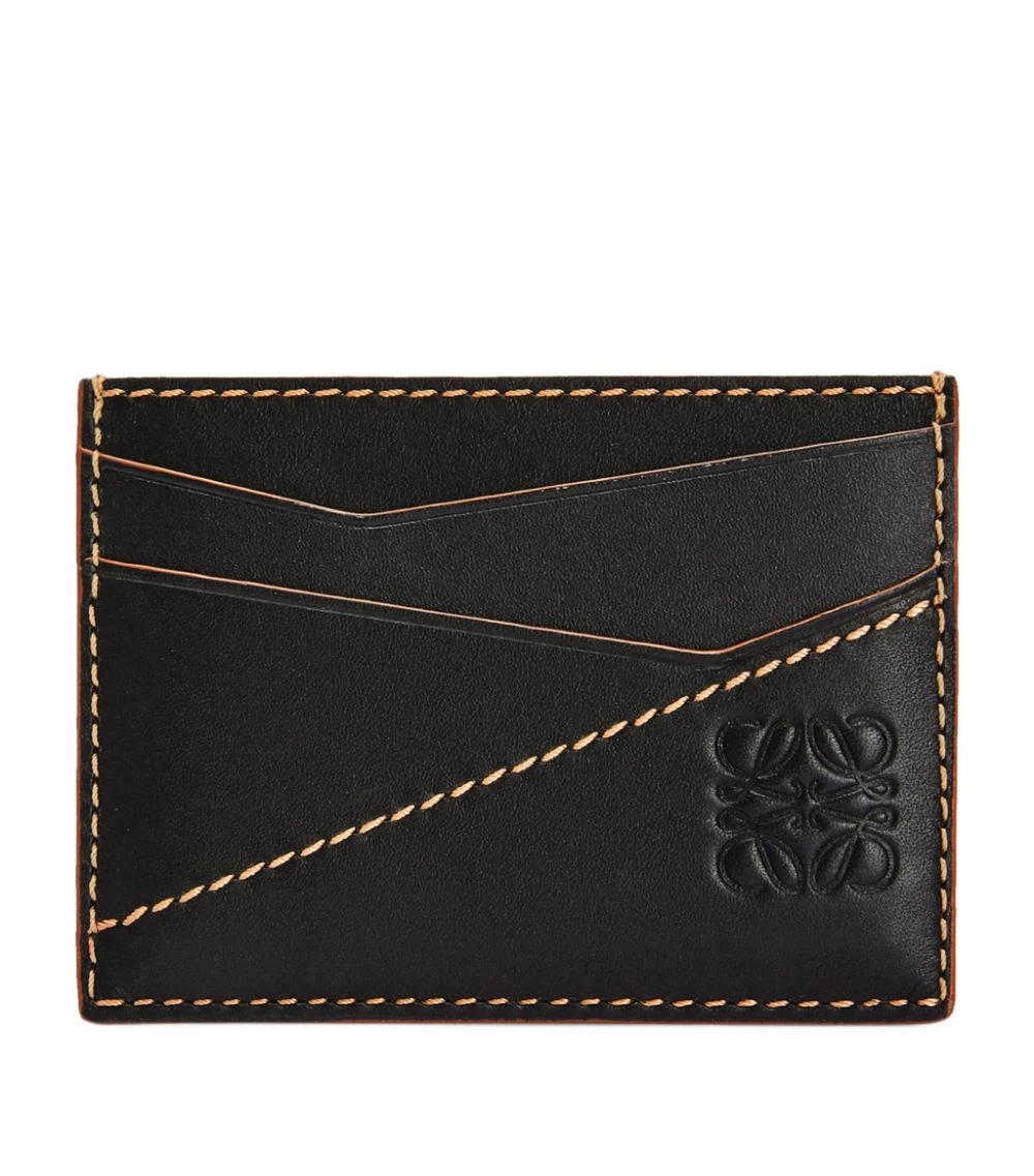 LOEWE Leather Puzzle Card Holder BLACK Cardholders 3 LOEWE Leather Puzzle Card Holder BLACK Cardholders
