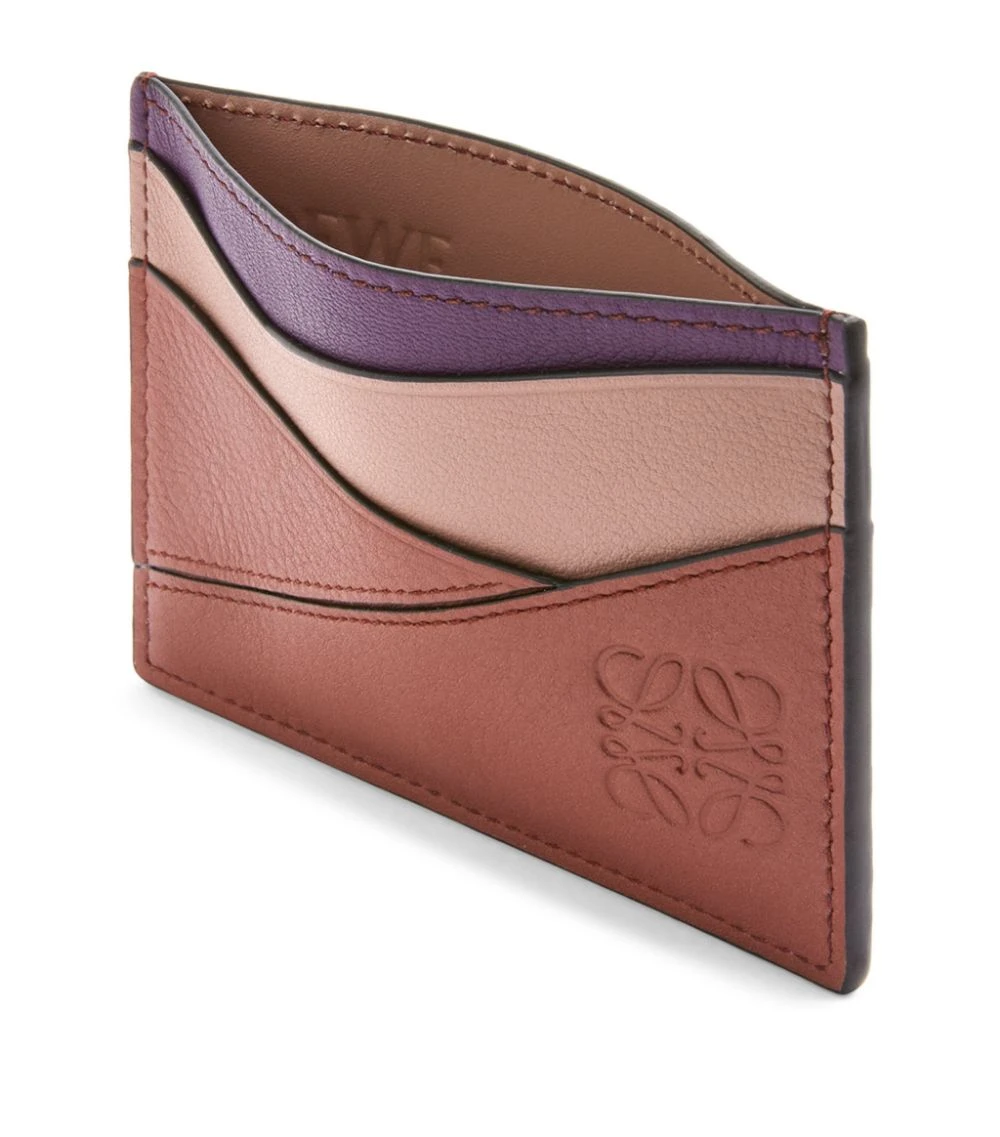 LOEWE Leather Puzzle Card Holder DARK BLUSH/DARK RUST Card Holders 4 LOEWE Leather Puzzle Card Holder DARK BLUSH/DARK RUST Card Holders - Image 2