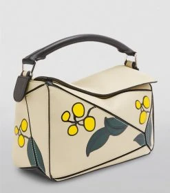 LOEWE Leather Puzzle Herbarium Shoulder Bag Light Oat Top Handle Bags 13 LOEWE Leather Puzzle Herbarium Shoulder Bag Light Oat Top Handle Bags -LOEWE Sales loewe leather puzzle herbarium shoulder bag 17581301 37441427 1000