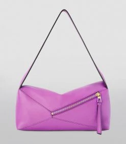 LOEWE Leather Puzzle Hobo Shoulder Bag BRIGHT PURPLE Shoulder Bags 9 LOEWE Leather Puzzle Hobo Shoulder Bag BRIGHT PURPLE Shoulder Bags -LOEWE Sales loewe leather puzzle hobo shoulder bag 17581299 37440625 1000