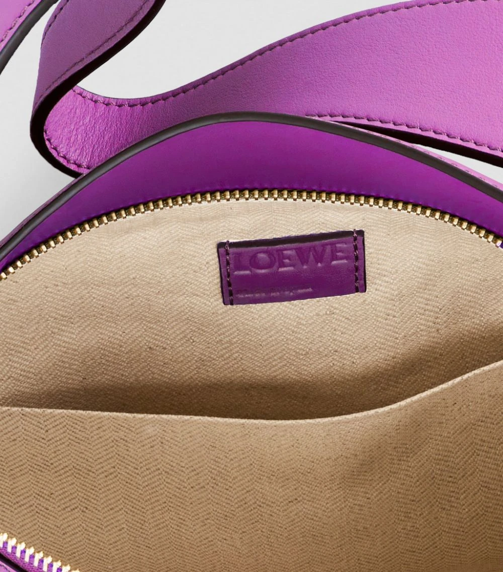 LOEWE Leather Puzzle Hobo Shoulder Bag BRIGHT PURPLE Shoulder Bags 7 LOEWE Leather Puzzle Hobo Shoulder Bag BRIGHT PURPLE Shoulder Bags - Image 5