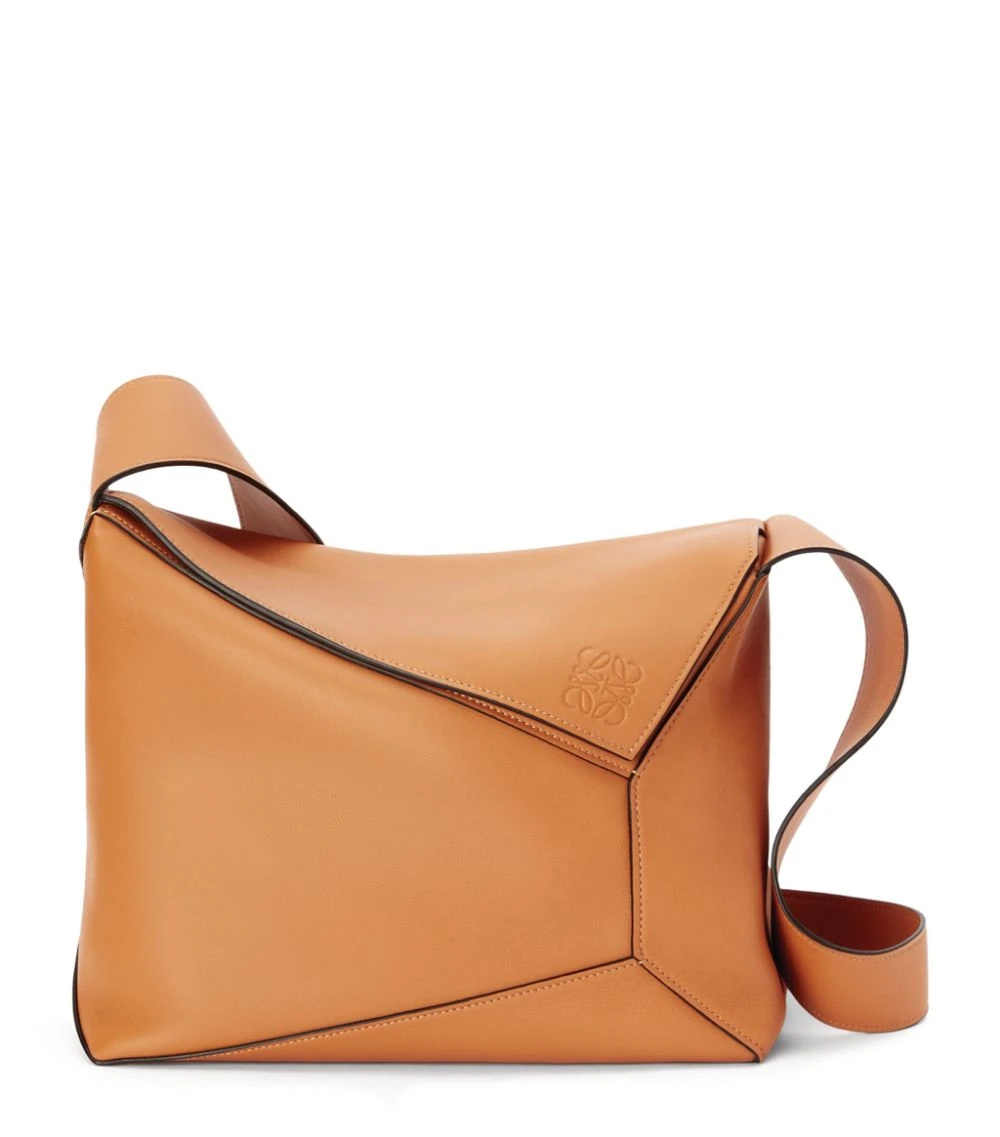 LOEWE Leather Puzzle Shoulder Bag WARM DESERT Messenger Bags 3 LOEWE Leather Puzzle Shoulder Bag WARM DESERT Messenger Bags