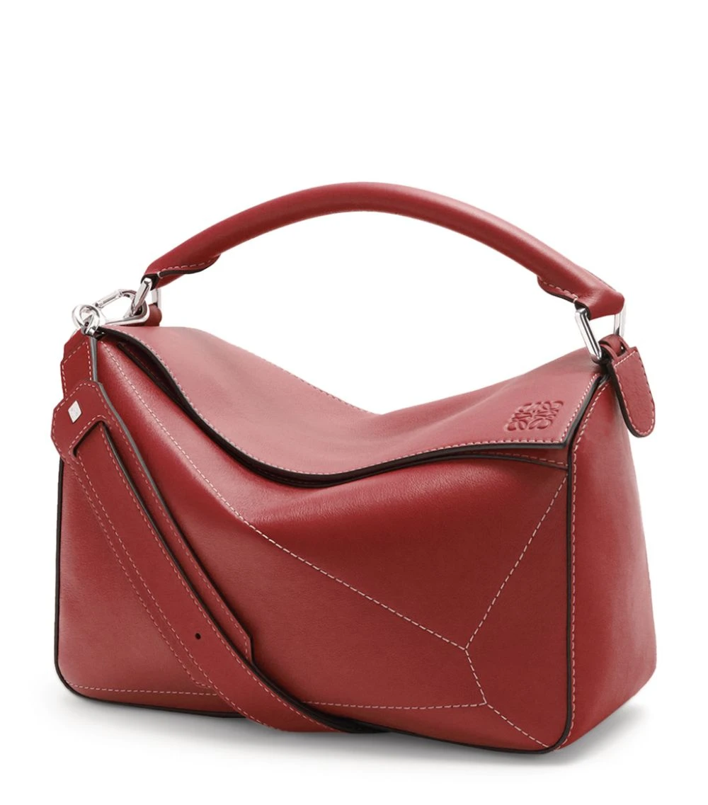 LOEWE Leather Puzzle Soft Bag BURNT RED Crossbody Bags 3 LOEWE Leather Puzzle Soft Bag BURNT RED Crossbody Bags