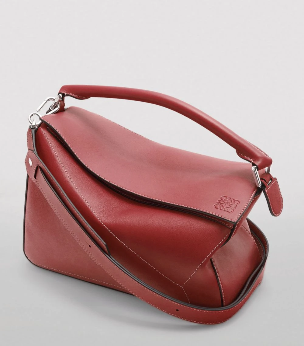 LOEWE Leather Puzzle Soft Bag BURNT RED Crossbody Bags 6 LOEWE Leather Puzzle Soft Bag BURNT RED Crossbody Bags - Image 4