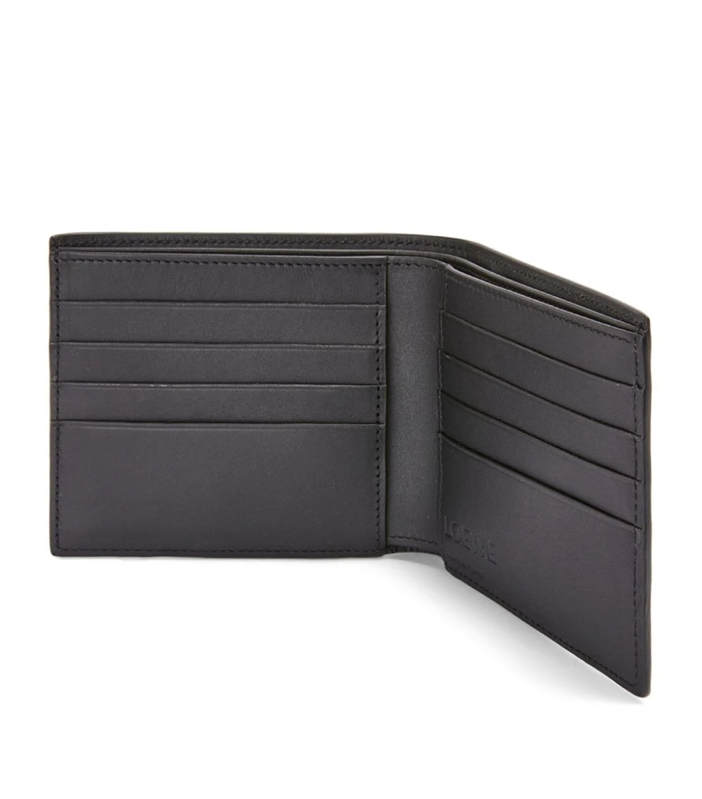 LOEWE Leather Signature Bifold Wallet ANTHRACITE/BLACK Wallets 6 LOEWE Leather Signature Bifold Wallet ANTHRACITE/BLACK Wallets - Image 4