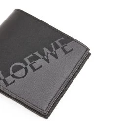 LOEWE Leather Signature Bifold Wallet ANTHRACITE/BLACK Wallets 11 LOEWE Leather Signature Bifold Wallet ANTHRACITE/BLACK Wallets -LOEWE Sales loewe leather signature bifold wallet 17581377 37440545 1000