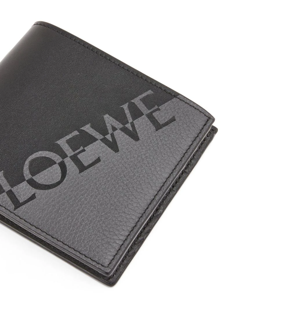 LOEWE Leather Signature Bifold Wallet ANTHRACITE/BLACK Wallets 7 LOEWE Leather Signature Bifold Wallet ANTHRACITE/BLACK Wallets - Image 5