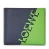 LOEWE Leather Signature Bifold Wallet APPLE GREEN/DEEPNAVY Wallets 1 LOEWE Leather Signature Bifold Wallet APPLE GREEN/DEEPNAVY Wallets -LOEWE Sales loewe leather signature bifold wallet 17583129 37440546 1000