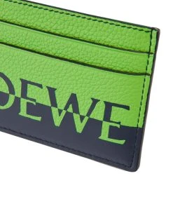 LOEWE Leather Signature Card Holder APPLE GREEN/DEEPNAVY Cardholders 9 LOEWE Leather Signature Card Holder APPLE GREEN/DEEPNAVY Cardholders -LOEWE Sales loewe leather signature card holder 17583138 37441382 1000