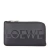 LOEWE Leather Signature Coin Card Holder ANTHRACITE/BLACK Cardholders 1 LOEWE Leather Signature Coin Card Holder ANTHRACITE/BLACK Cardholders -LOEWE Sales loewe leather signature coin card holder 17581354 37439513 1000