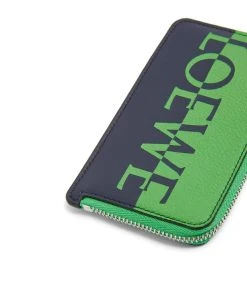 LOEWE Leather Signature Coin Card Holder APPLE GREEN/DEEPNAVY Cardholders 9 LOEWE Leather Signature Coin Card Holder APPLE GREEN/DEEPNAVY Cardholders -LOEWE Sales loewe leather signature coin card holder 17582268 37440595 1000