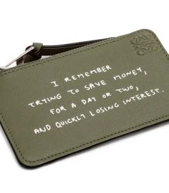 LOEWE Leather Words Coin Card Holder AVOCADO GREEN Cardholders 9 LOEWE Leather Words Coin Card Holder AVOCADO GREEN Cardholders -LOEWE Sales loewe leather words coin card holder 17581348 37468445 1000