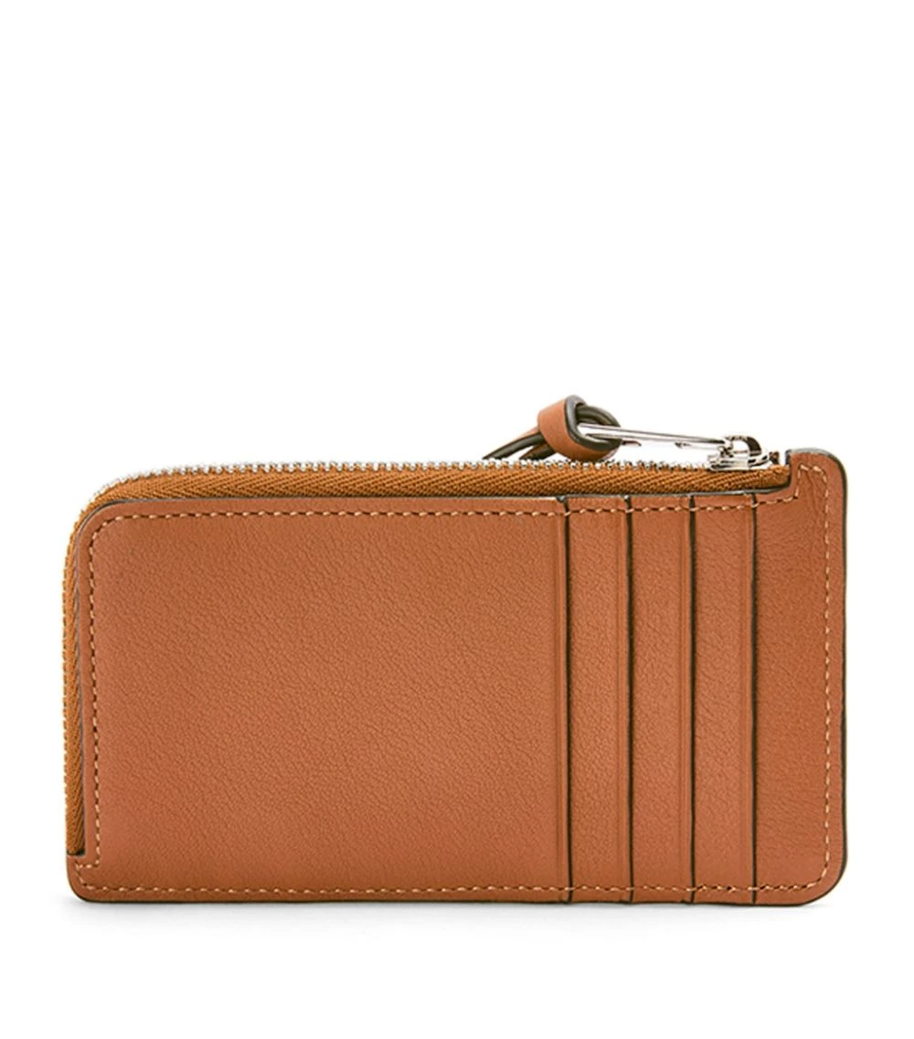 LOEWE Leather Words Coin Card Holder TAN Cardholders 5 LOEWE Leather Words Coin Card Holder TAN Cardholders - Image 3