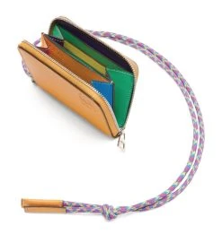 LOEWE Leather Zip-Up Card Holder HONEY/MULTICOLOR Cardholders 9 LOEWE Leather Zip-Up Card Holder HONEY/MULTICOLOR Cardholders -LOEWE Sales loewe leather zip up card holder 17297374 35368787 1000