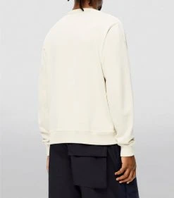 LOEWE Logo Sweatshirt SOFT WHITE Sweatshirts -LOEWE Sales loewe logo sweatshirt 16648472 32819840 1000