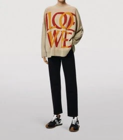 LOEWE Sales -LOEWE Sales loewe love jacquard sweater 16930601 33635860 1000