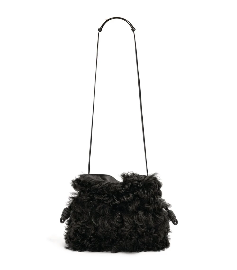 LOEWE Medium Flamenco Clutch Bag Black Clutch Bags 3 LOEWE Medium Flamenco Clutch Bag Black Clutch Bags