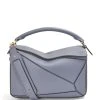 LOEWE Medium Leather Puzzle Bag ATLANTIC BLUE Shoulder Bags 1 LOEWE Medium Leather Puzzle Bag ATLANTIC BLUE Shoulder Bags -LOEWE Sales loewe medium leather puzzle bag 17581303 36548681 1000