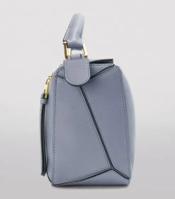 LOEWE Medium Leather Puzzle Bag ATLANTIC BLUE Shoulder Bags 12 LOEWE Medium Leather Puzzle Bag ATLANTIC BLUE Shoulder Bags -LOEWE Sales loewe medium leather puzzle bag 17581303 36549724 1000