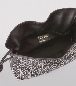 LOEWE Mini Flamenco Clutch Bag NAVY/BLACK Clutch Bags -LOEWE Sales loewe mini flamenco clutch bag 17583085 36549725 1000