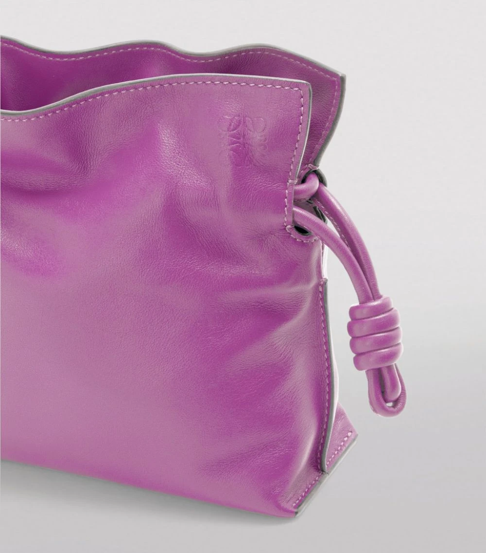 LOEWE Mini Flamenco Clutch Bag BRIGHT PURPLE Clutch Bags 9 LOEWE Mini Flamenco Clutch Bag BRIGHT PURPLE Clutch Bags - Image 7