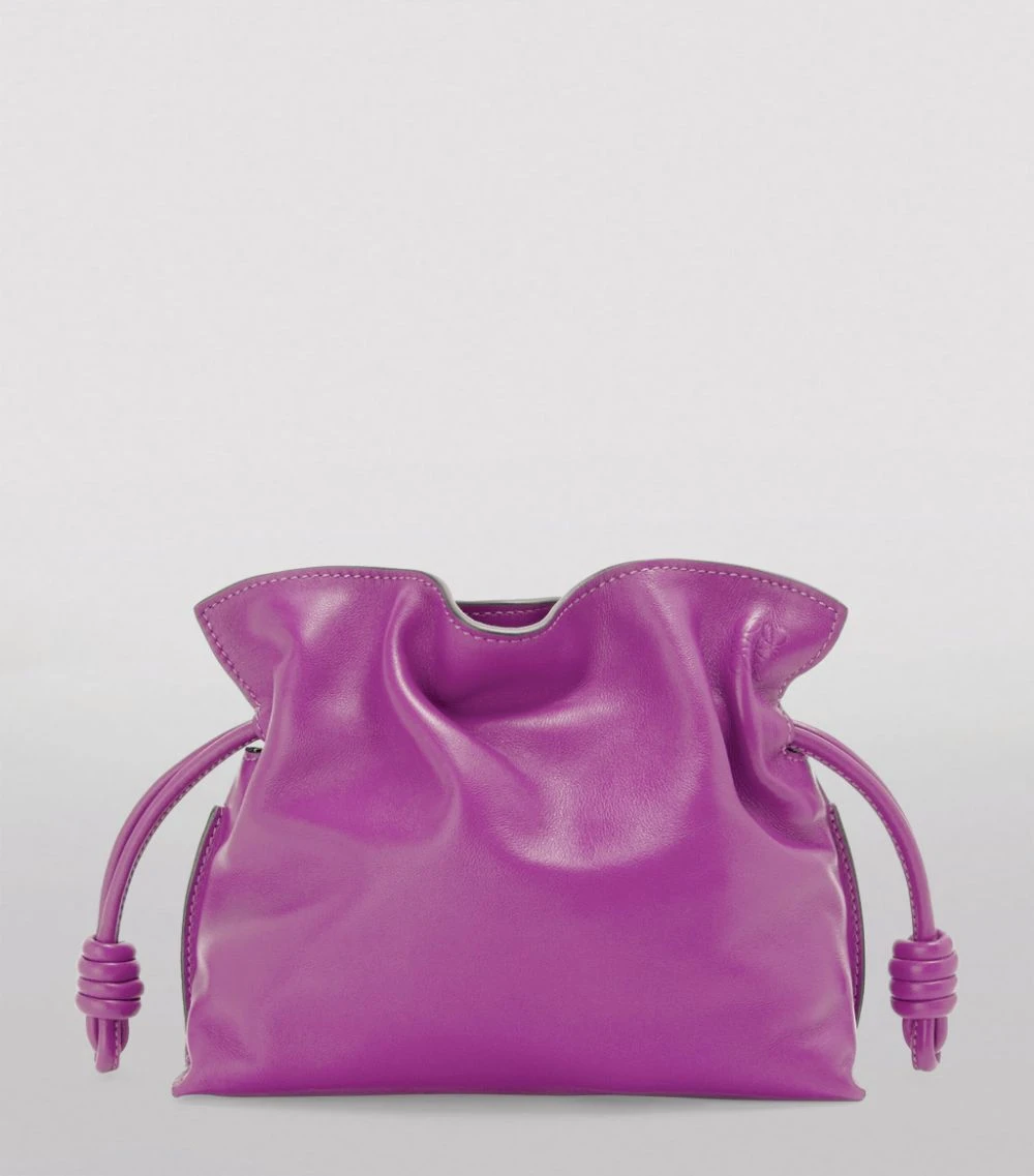 LOEWE Mini Flamenco Clutch Bag BRIGHT PURPLE Clutch Bags 4 LOEWE Mini Flamenco Clutch Bag BRIGHT PURPLE Clutch Bags - Image 2