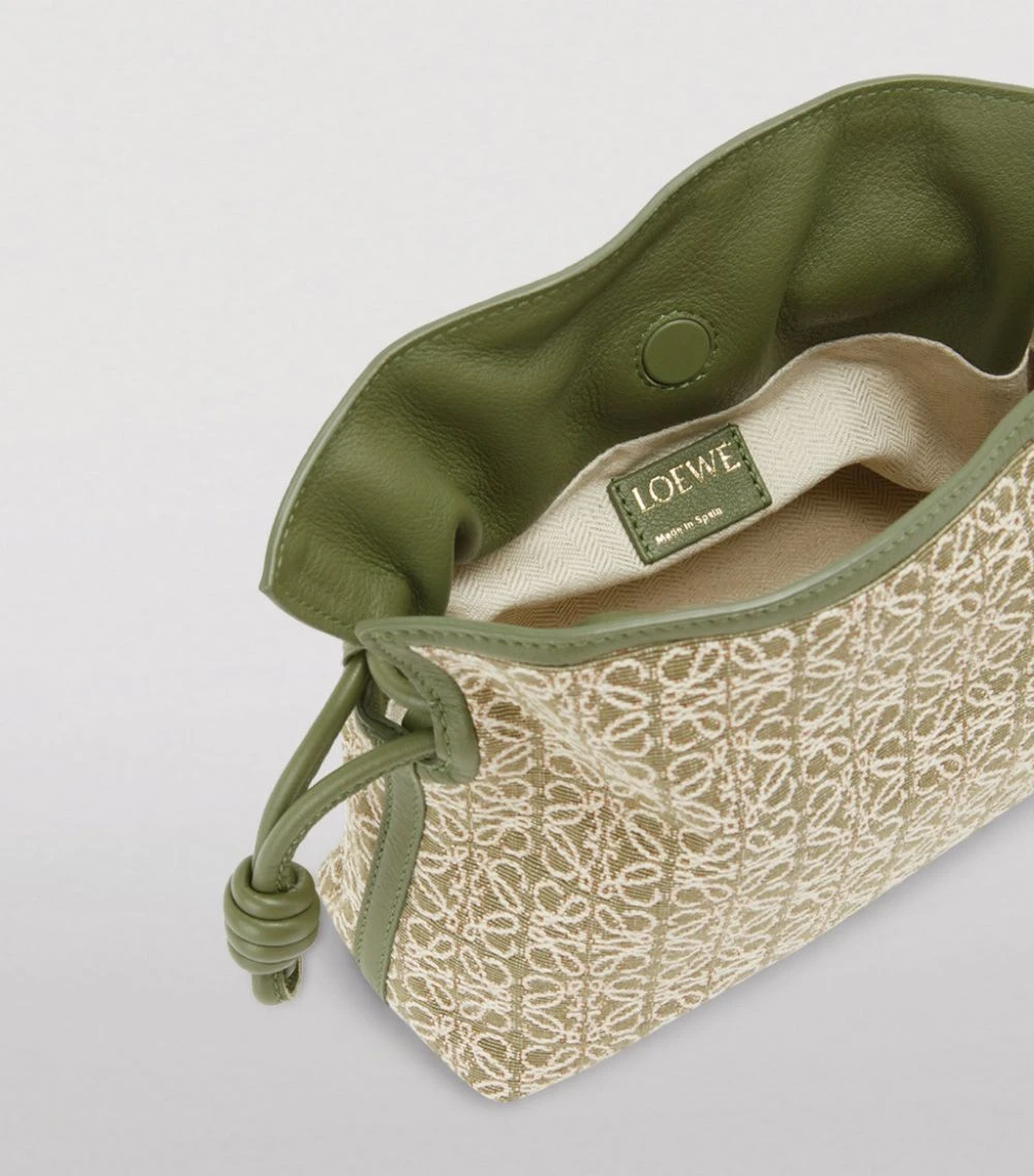 LOEWE Mini Flamenco Clutch Bag GREEN/AVOCADO GREEN Clutch Bags 7 LOEWE Mini Flamenco Clutch Bag GREEN/AVOCADO GREEN Clutch Bags - Image 5