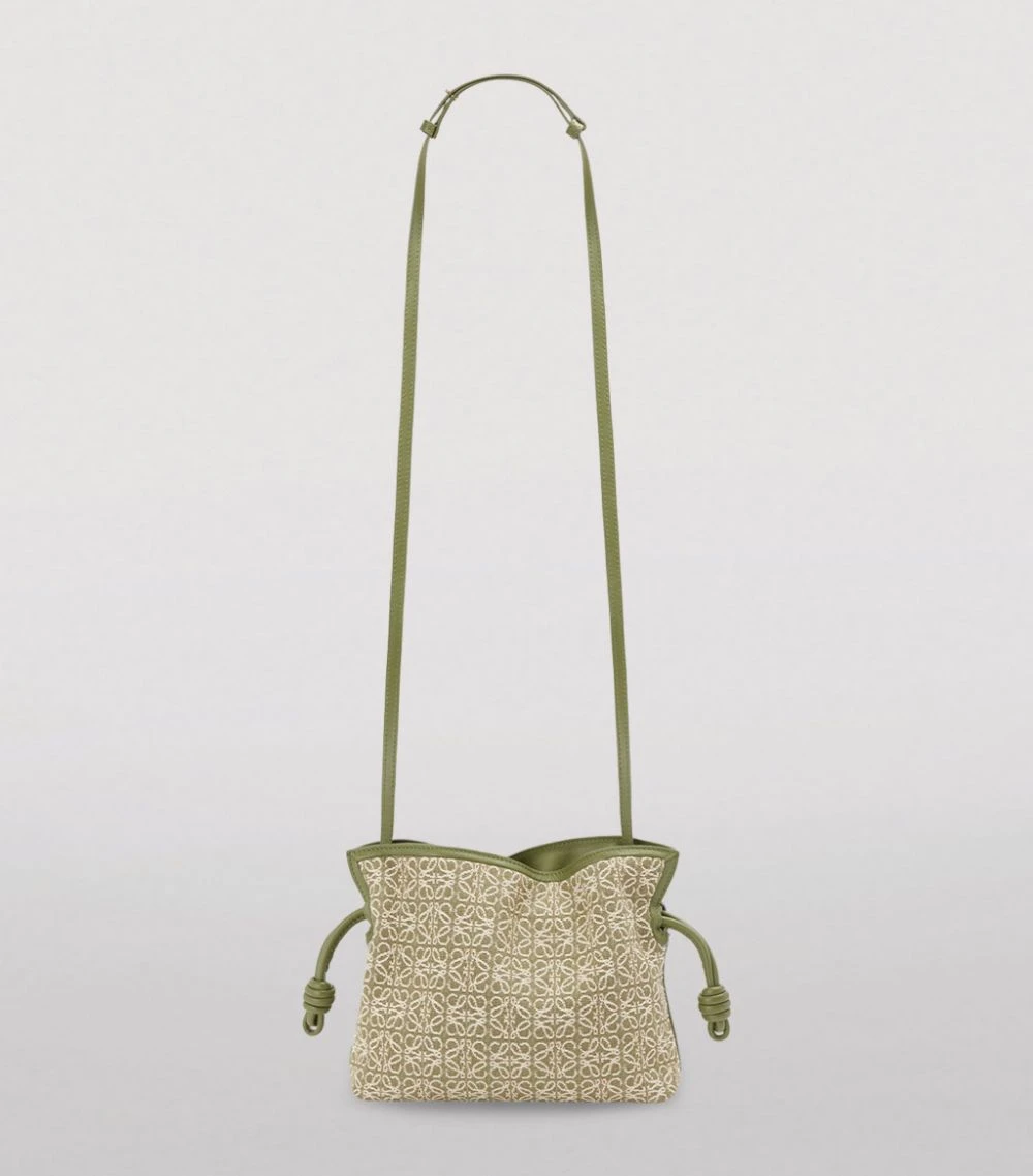 LOEWE Mini Flamenco Clutch Bag GREEN/AVOCADO GREEN Clutch Bags 8 LOEWE Mini Flamenco Clutch Bag GREEN/AVOCADO GREEN Clutch Bags - Image 6