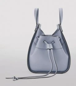 LOEWE Mini Hammock Drawstring Bag ATLANTIC BLUE Shoulder Bags -LOEWE Sales loewe mini hammock drawstring bag 17581290 36548684 1000