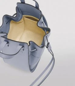 LOEWE Mini Hammock Drawstring Bag ATLANTIC BLUE Shoulder Bags -LOEWE Sales loewe mini hammock drawstring bag 17581290 36548690 1000