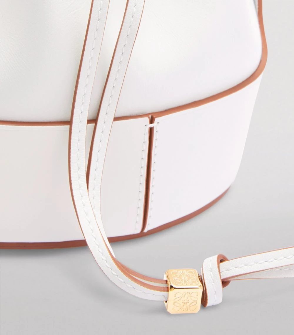 LOEWE Mini Leather Balloon Bag SOFT WHITE Bucket Bags 7 LOEWE Mini Leather Balloon Bag SOFT WHITE Bucket Bags - Image 5