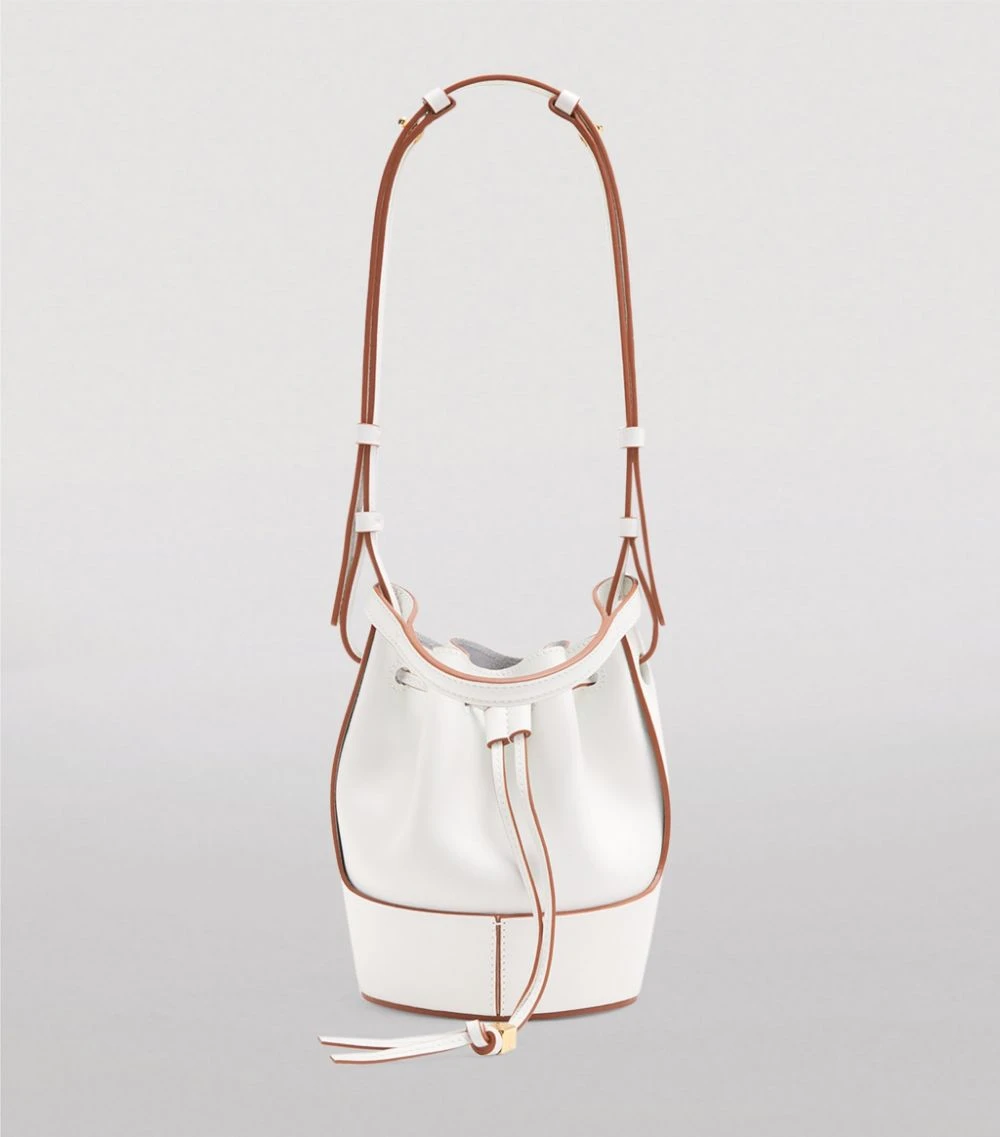 LOEWE Mini Leather Balloon Bag SOFT WHITE Bucket Bags 5 LOEWE Mini Leather Balloon Bag SOFT WHITE Bucket Bags - Image 3