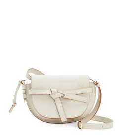 LOEWE Mini Leather Gate Bag LIGHT GHOST Mini Bags