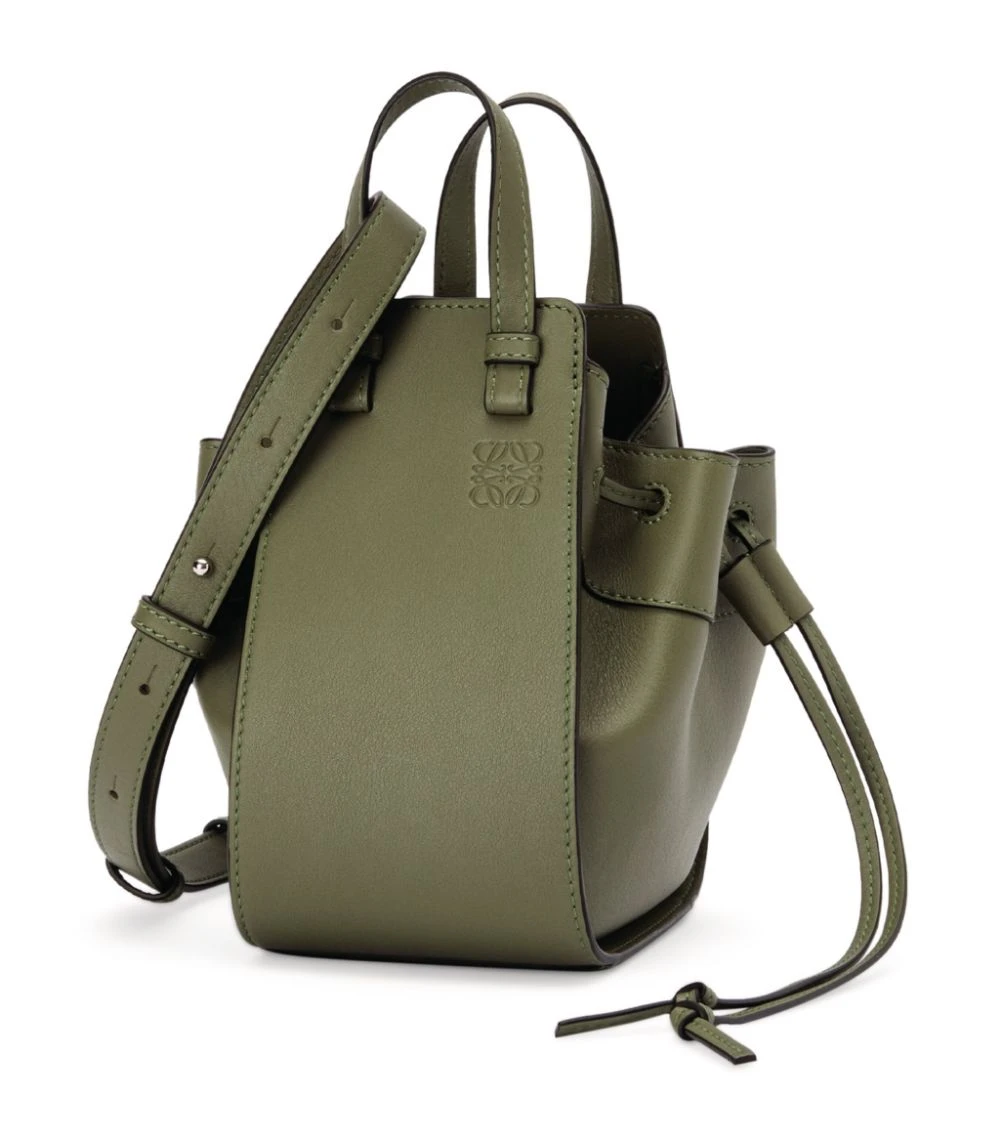 LOEWE Mini Leather Hammock Bag AVOCADO GREEN Mini Bags 3 LOEWE Mini Leather Hammock Bag AVOCADO GREEN Mini Bags