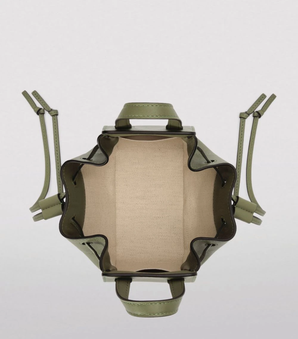 LOEWE Mini Leather Hammock Bag AVOCADO GREEN Mini Bags 6 LOEWE Mini Leather Hammock Bag AVOCADO GREEN Mini Bags - Image 4