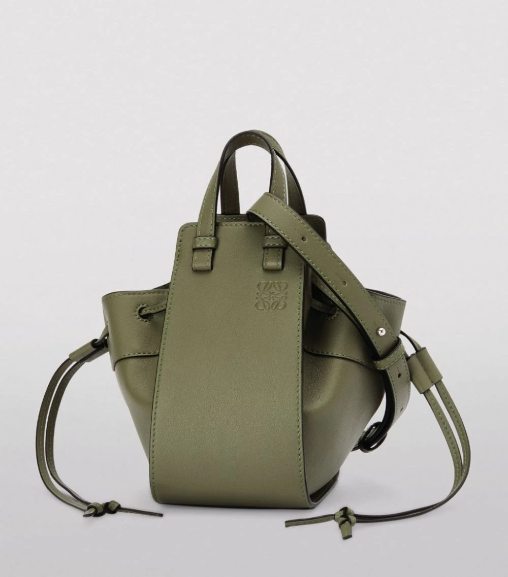 LOEWE Mini Leather Hammock Bag AVOCADO GREEN Mini Bags 4 LOEWE Mini Leather Hammock Bag AVOCADO GREEN Mini Bags - Image 2